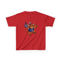 Kids Buffalo Football Highland Cow Tee