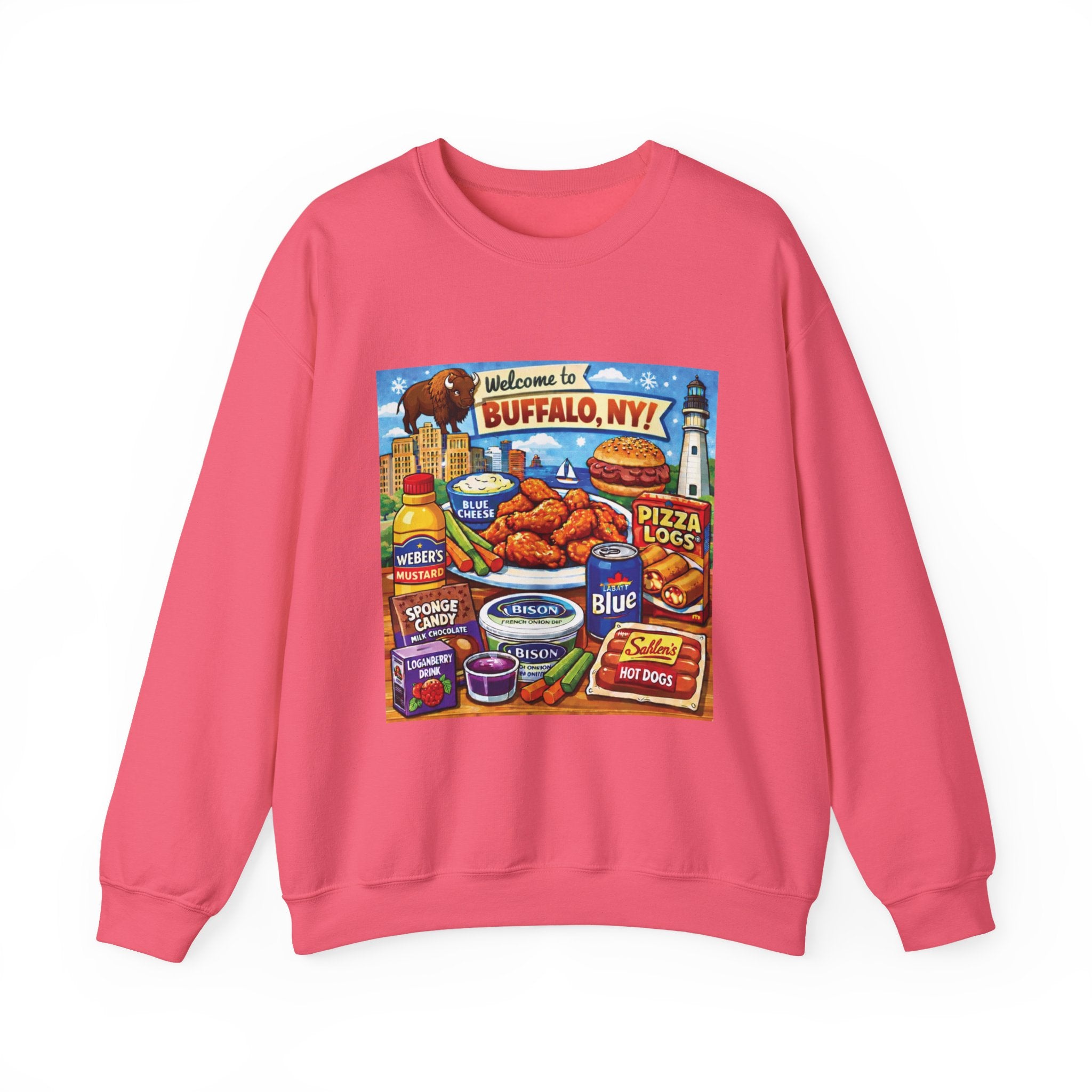 Buffalo Food Icons - Crewneck