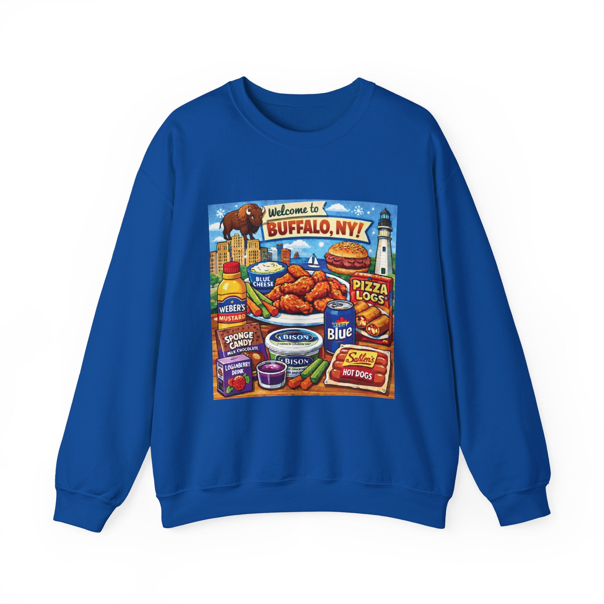 Buffalo Food Icons - Crewneck
