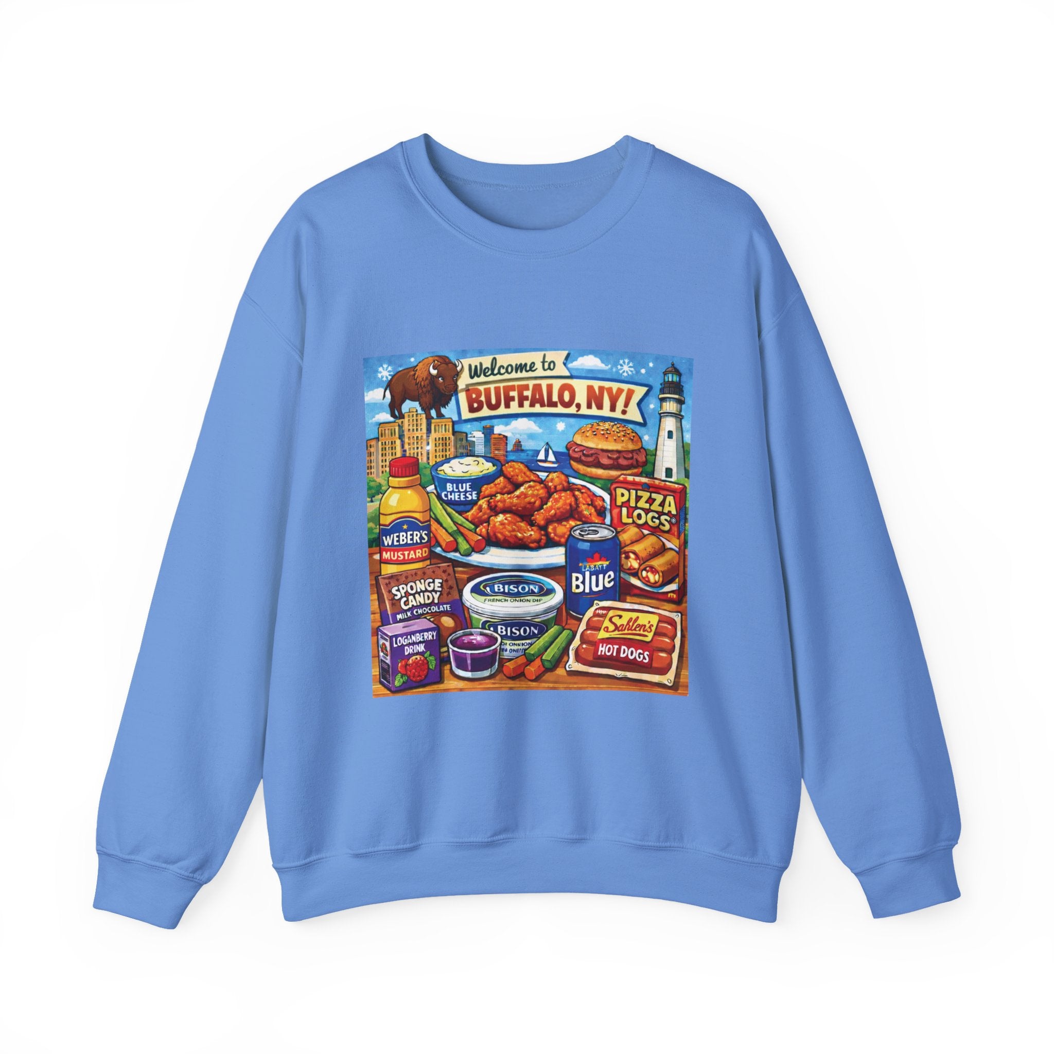 Buffalo Food Icons - Crewneck