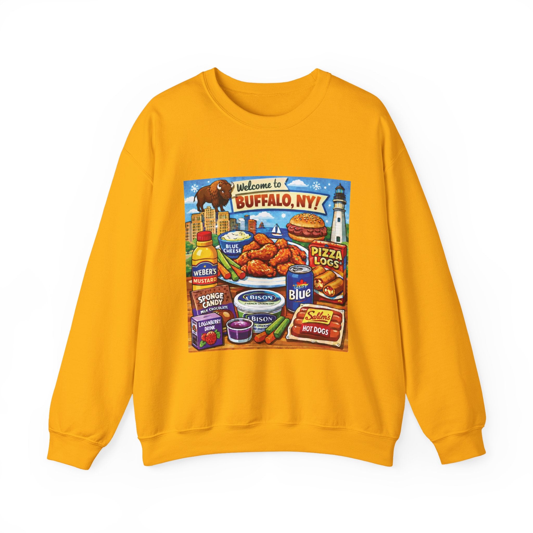 Buffalo Food Icons - Crewneck