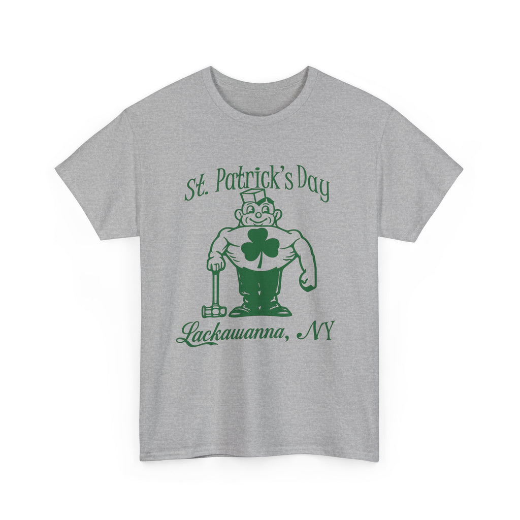 Lackawanna, NY St. Patrick's Day - Green Font T-Shirt