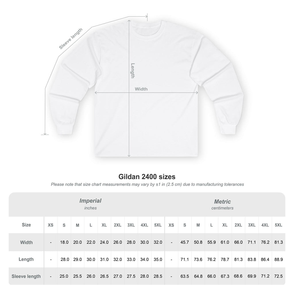 Buffalo Hockey Highland Cow - Long Sleeve Tee