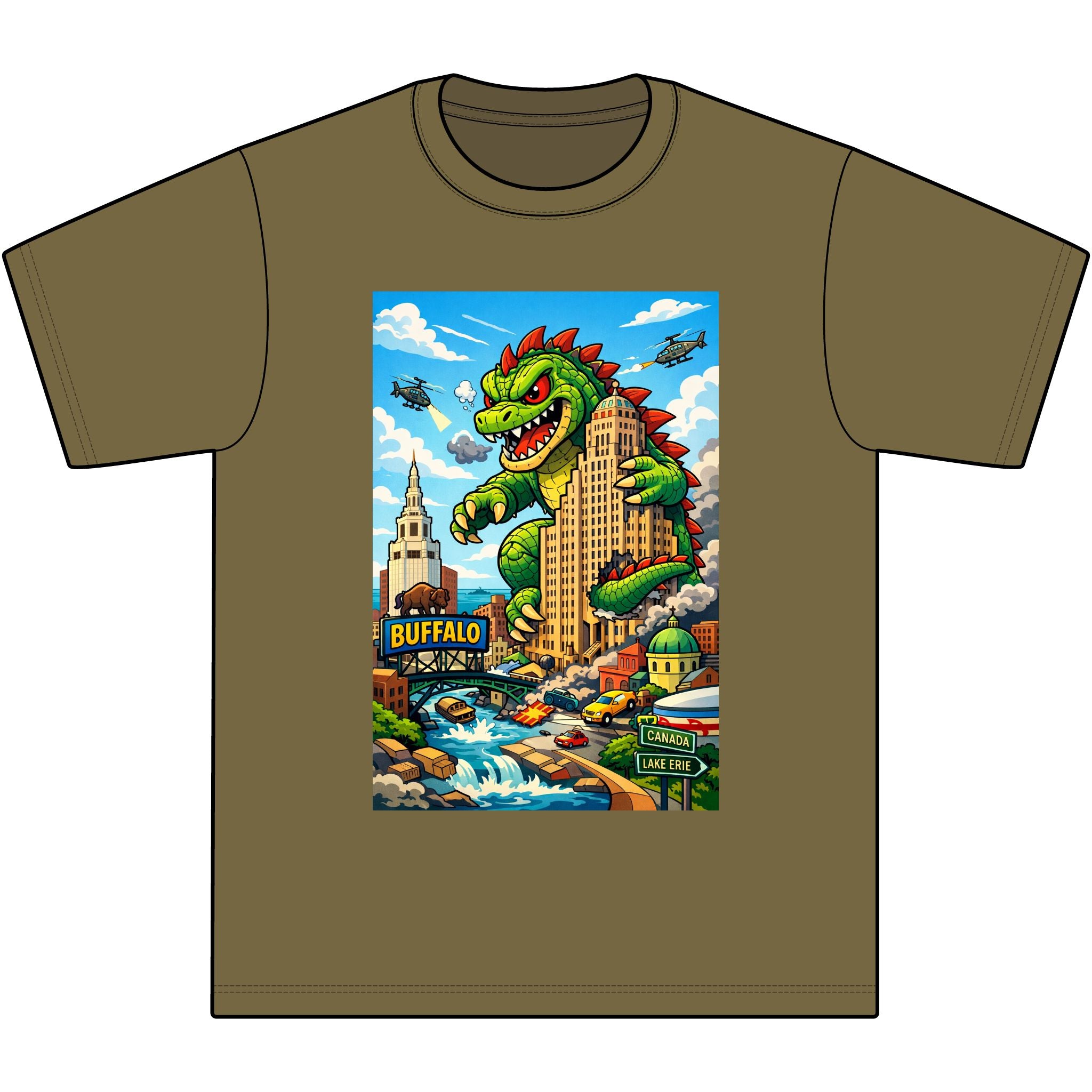 Buffalo Attack T-Shirt