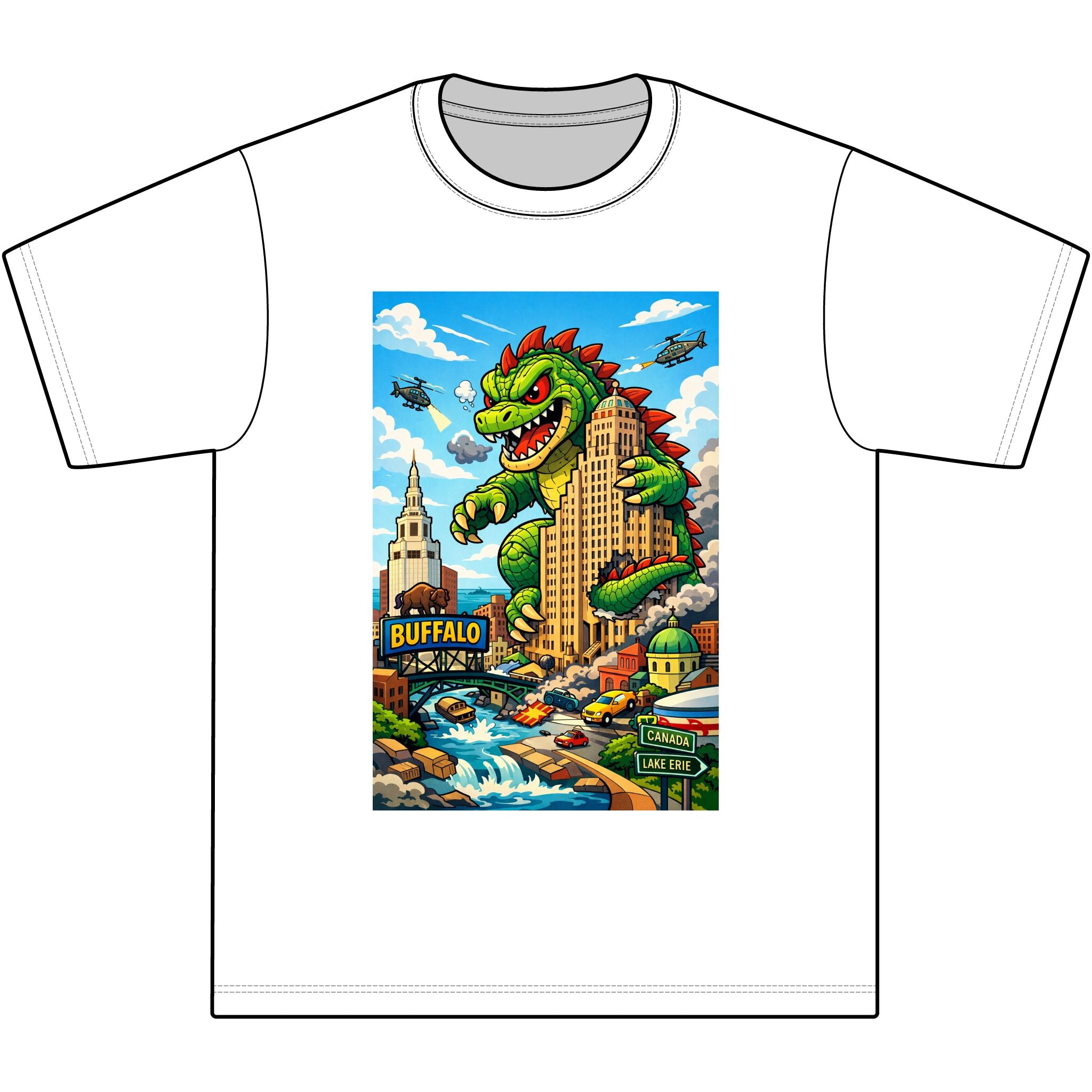 Buffalo Attack T-Shirt